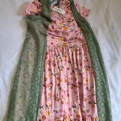 NWT GIRLS BEAUTEES 2PC DRESS