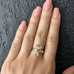 14k Teddy Bear Ring 