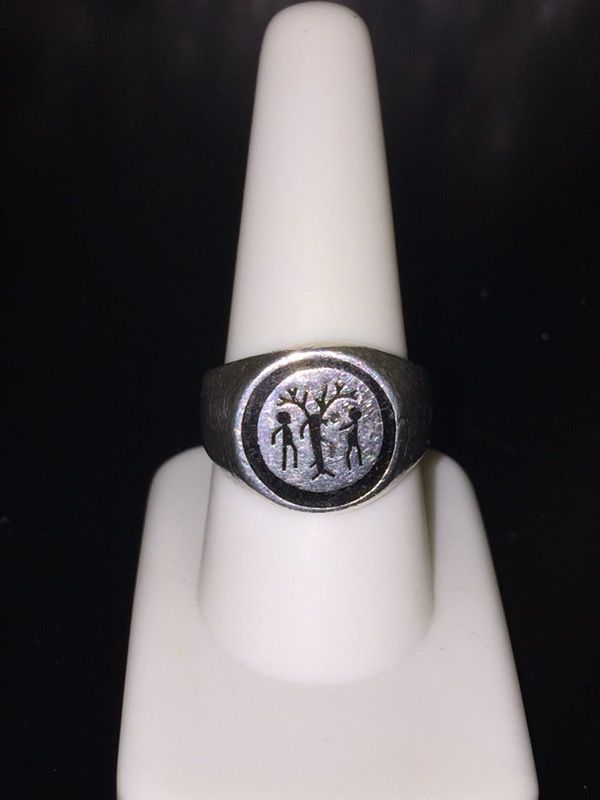Ring π Silver Size 9 $60