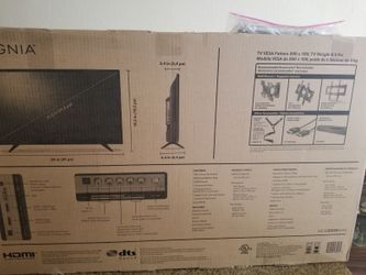 32 inch screen tv plus antenna new in box