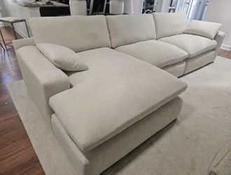 BEIGE MODULAR SECTIONAL ✅✅✅ cloud comfort ✅✅✅