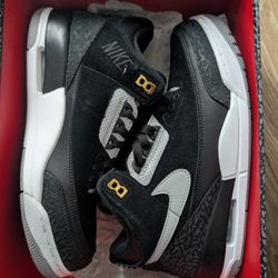Jordan 3 Retro Tinker Like New  Size 9