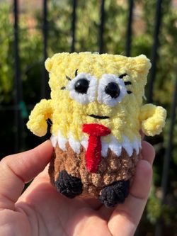 Crochet SpongeBob 🧽 SquarePants plushie