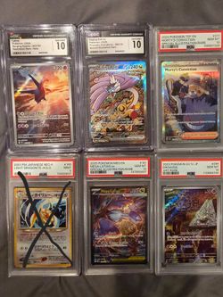 Pokemon PSA slabs for sale/trade