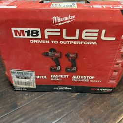 Milwaukee M18 Fuel 3697-22 Combo Kit NEW