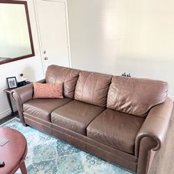 Leather Couch