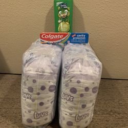 Luvs Diaper Bundle Size 5. ROUGHLY 100 Diapers More Or Less. $25 For ALL PICTURED 