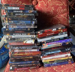 DVDs $1 each