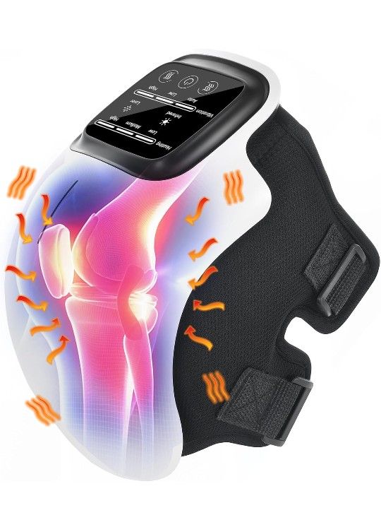 KNEE MASSAGER LED SCREEN INALAMBRICA CON CALOR AND VIBRATION