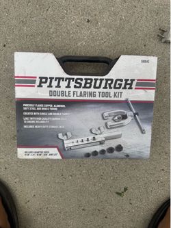 Double flaring tool kit