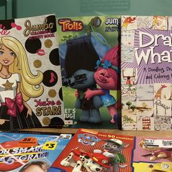 Mixed Lot #11 - Brand New Books - Barbie, Trolls, Paw Patrol, Disney Fairies, Animal Crossing, Etc
