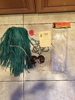 Toddler Hawaiian Hula Outfit New