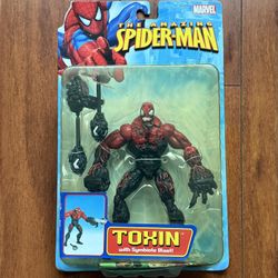 NEW - TOXIN Figure - The Amazing Spider-man Spiderman Marvel