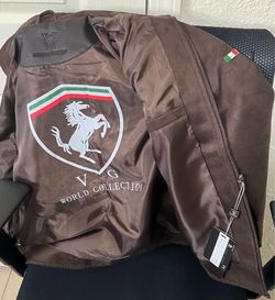 Brown VG World Collection Jacket