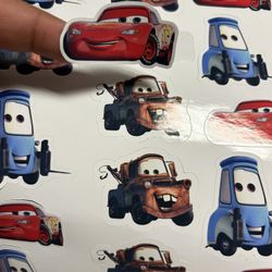 Cars Movie Stickers