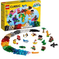 LEGO Classic Around The World 11015 Building Toy Set 950 Pieces New Gift