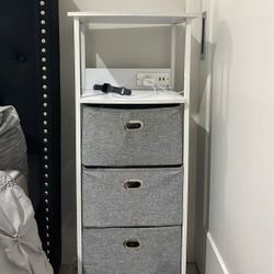 Rolling Cart (White)