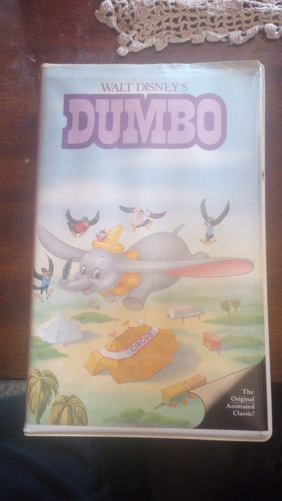 Disney Collectibles Dumbo Black Diamond Pink Back Edition 
