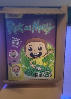 Mint Rick and Morty funko cereal
