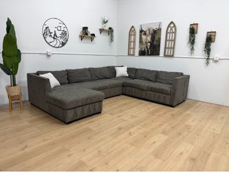 Gray Sectional Couch - Free Delivery