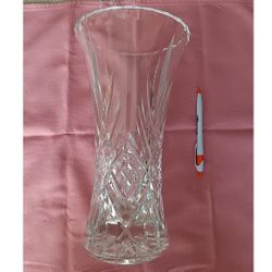 Flower Crystal-Look Glass Vase
