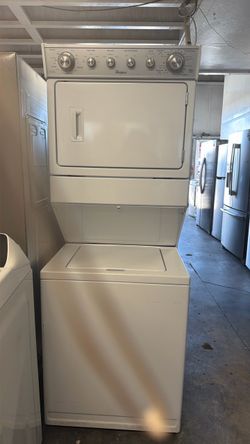 Whirlpool stacked Washer and Dryer