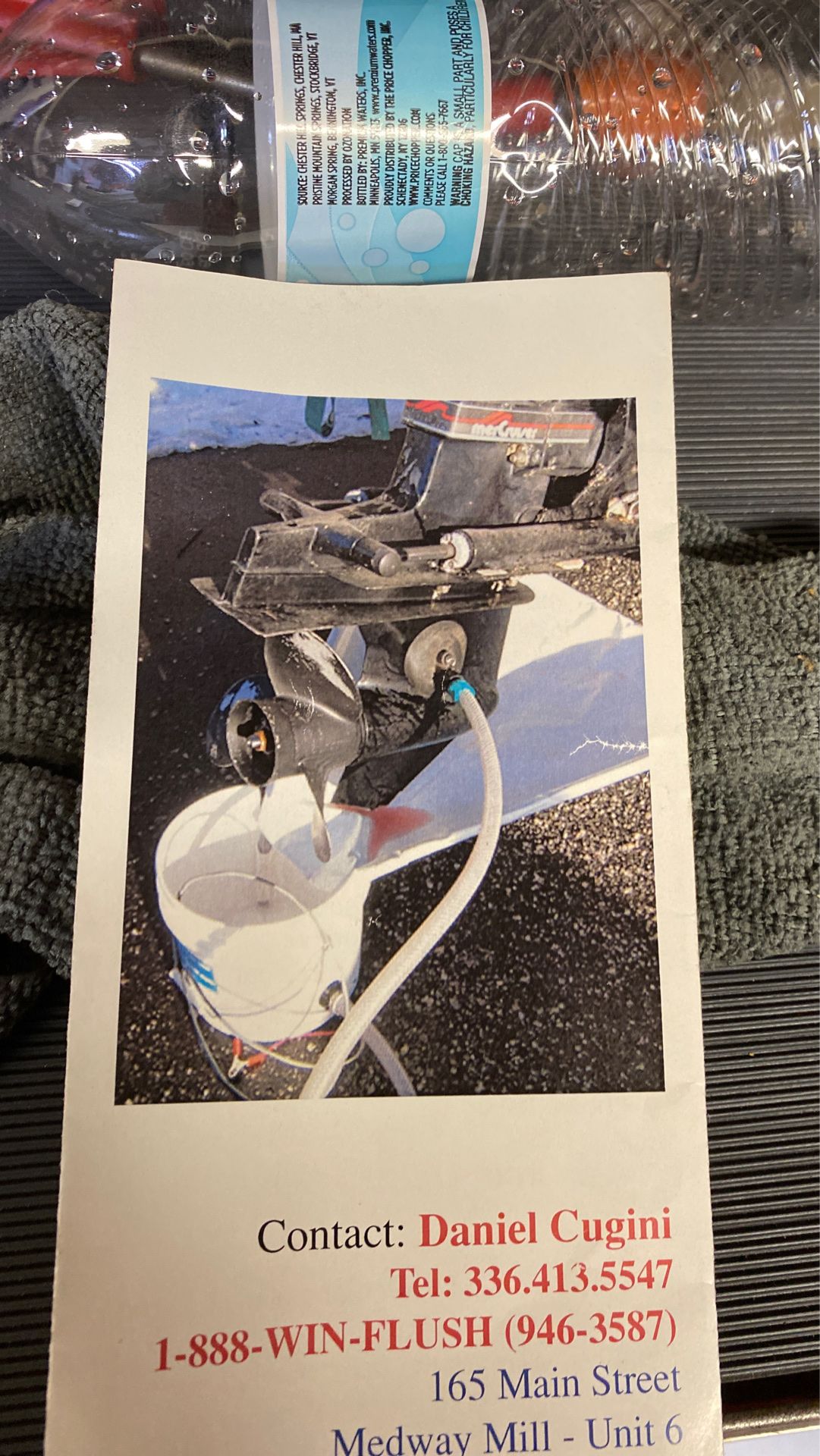 Boat winterizing tool