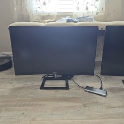 27" Phillips Curved Monitors Excellent Condition & J5 Create 10G 4k60 Dock For Home Office 