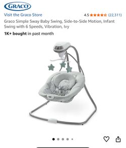 Baby swing