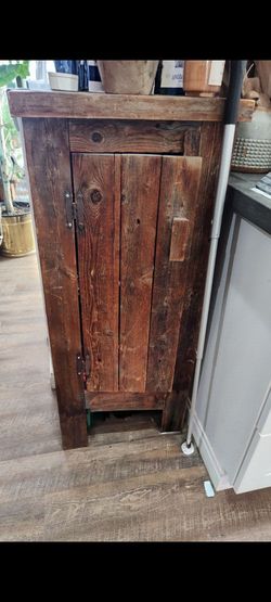 Rustic Reclaimed Barnwood, Farmhouse, Primitive, Pantry-Cupboard