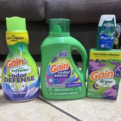 $20 gain bundle with large detergent