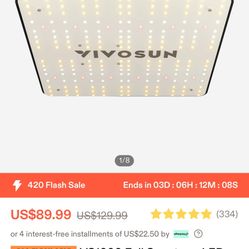 Vivosun Grow light (2 Pack)