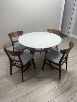 Table And 4 Chairs