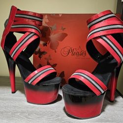 Pleaser Platform Dance Shoes Size 7