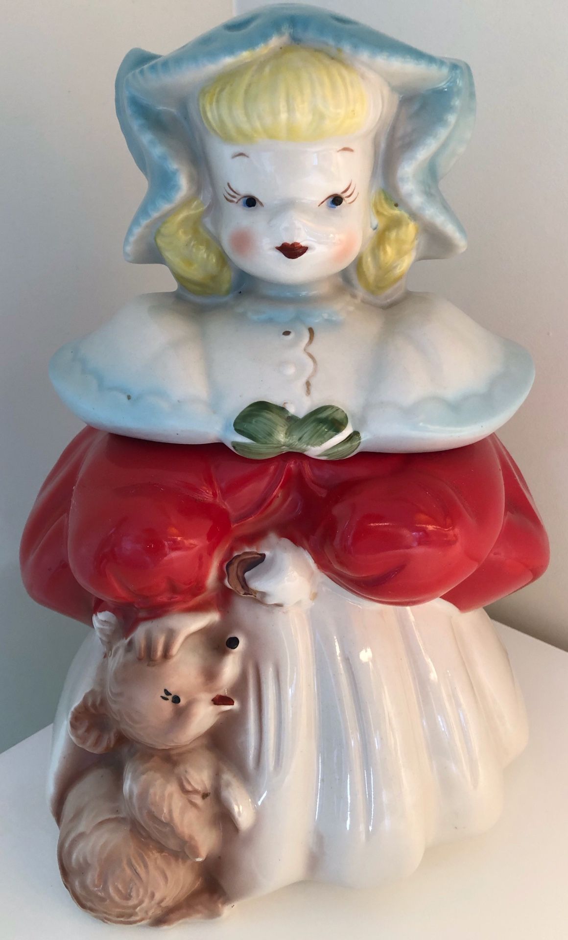 Vintage Regal Goldilocks Cookie Jar 12.5” Bottom Marked GOLDILOCKS (Mold #54-80)