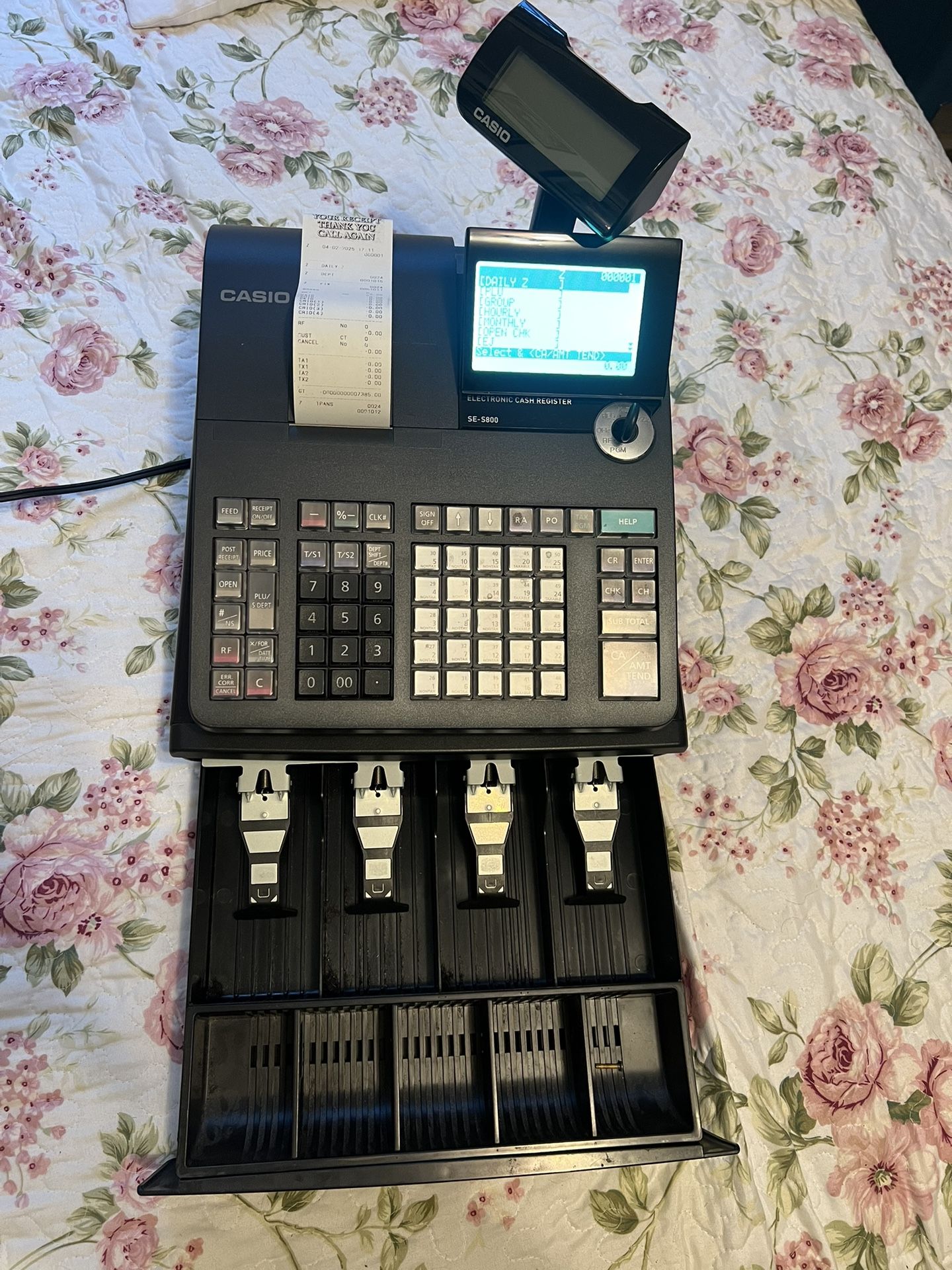 Casio Electronic Cash Register SE-S800
