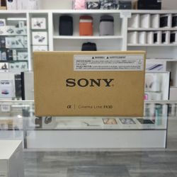 Sony FX30 Cinema Line