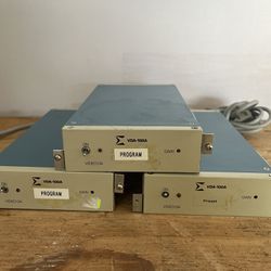 Sigma Electronics VDA-100A Video Distribution Amplifier *Lot of 3 Included