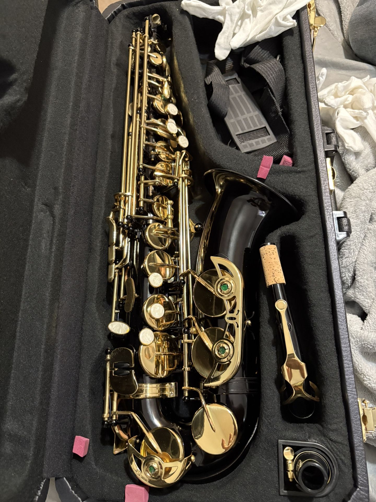 Black & Gold Professional Alto Saxophone