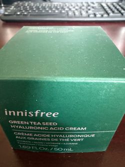 Innisfree Green Tea Seed Hyaluronic Acid Cream 0.50 Ml/1.69 fl oz New In Box