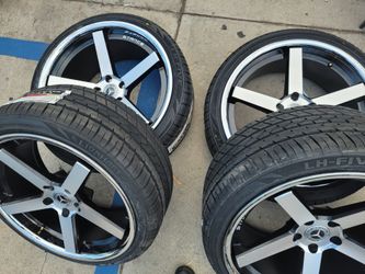 20"new Staggerd Wheels & New Tires For MERCEDES BENZ SL500