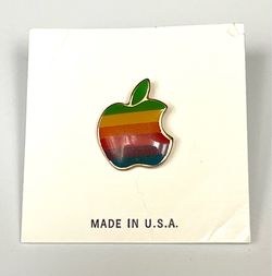 Vintage Apple Computer Lapel Pin