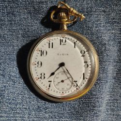 Elgin 15 Jewels Rail Road Pocket Watch