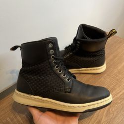 Dr Martens Boots Women’s 7 Rigal Black Shoes Leather