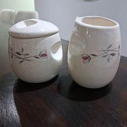 Franciscan Duet Cream and Sugar Set