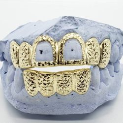 10 PC Gold Grill