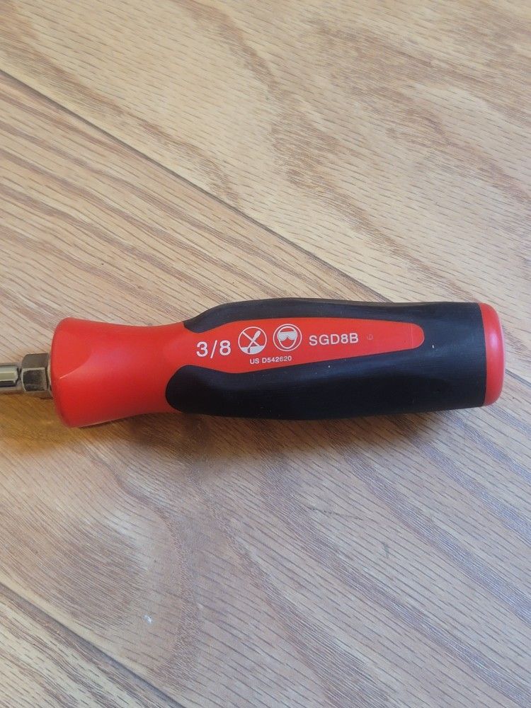 Snap-On SGD8B 3/8 Soft Grip Screwdriver Brand New