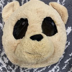 Large Plush Bear Head Mask