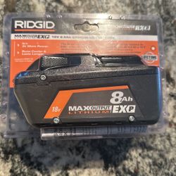 Rigid Max 8.0 Ah Lithium-ion Battery 
