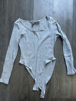 Gray Bodysuit 